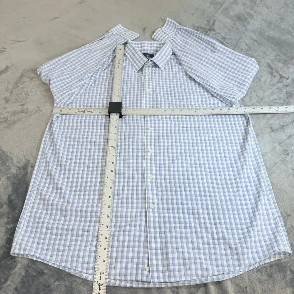 Bundle 3 Stafford Tailored Culture Travel Easy Care Regular Fit Sz XL Multicolor - Picture 7 of 16